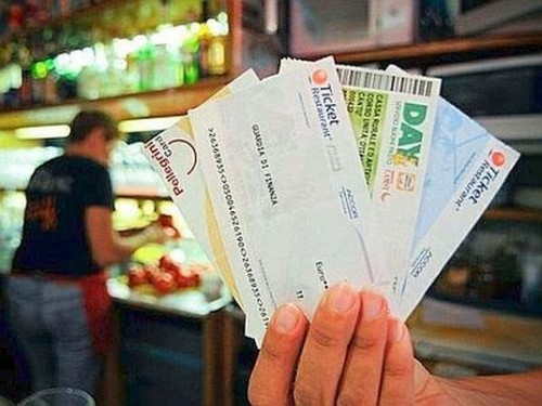 Buoni pasto, via libera al cumulo di otto ticket